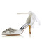 Chaussures de mariage taille réelle du talon 3.15 pouce (8cm) printemps eté talons hauts éternel - photo 1