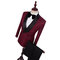 Rouge terno tuxedos costumes de mariage hommes costume nouveauté haute qualité - photo 3