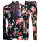 Fleur mariage hommes costumes slim fit 2 pièces - photo 5