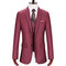 Nouveaux hommes costumes rose d'honneur tuxedos rouge - photo 3