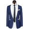 Costumes pour hommes bleu de mariage terno sur mesure - photo 2