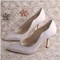 Chaussures de mariage romantique taille réelle du talon 3.54 pouce (9cm) eté talons hauts - photo 4