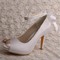 Chaussures de mariage plates-formes moderne taille réelle du talon 3.94 pouce (10cm) talons hauts - photo 3