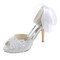 Chaussures de mariage plates-formes romantique talons hauts taille réelle du talon 3.94 pouce (10cm) - photo 7