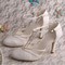 Chaussures de mariage talons hauts romantique taille réelle du talon 3.15 pouce (8cm) automne - photo 1