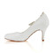 Chaussures de mariage automne taille réelle du talon 3.15 pouce (8cm) talons hauts moderne - photo 6