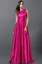 Robe demoiselle d'honneur longue plissage de princesse en satin soyeux ligne a - photo 23