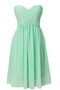 Robe demoiselle d'honneur avec chiffon d'empire avec lacets de col en cœur de basque - photo 2