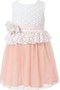 Robe de cortège enfant manche nulle a-ligne en tulle encolure ronde - photo 1