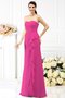 Robe de bal plissage longue jusqu'au sol manche nulle avec fronce - photo 11