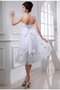 Robe de mariée courte ligne a avec perle de princesse cordon - photo 2