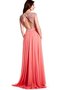 Robe de bal luxueux romantique avec manche courte avec cristal a-ligne - photo 2