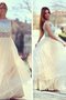 Robe de bal brillant textile en tulle avec cristal ligne a manche nulle - photo 2