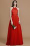 Robe demoiselle d'honneur naturel de princesse fermeutre eclair ligne a de lotus - photo 29