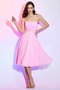 Robe demoiselle d'honneur plissage naturel en chiffon ligne a de bustier - photo 1