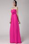 Robe demoiselle d'honneur plissage longue avec fronce fermeutre eclair manche nulle - photo 11