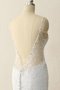 Robe de mariée en organza avec perle fermeutre eclair de traîne mi-longue avec bouton - photo 2