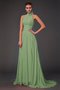 Robe demoiselle d'honneur longue avec chiffon de princesse avec zip avec fleurs - photo 25