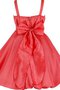 Robe de cortège enfant a-ligne bretelles spaghetti avec fleurs avec perle avec zip - photo 2