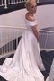 Robe de mariée charmeuse distinguee ligne a col en forme de cœur avec zip - photo 2