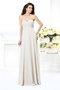Robe demoiselle d'honneur naturel longue de princesse manche nulle fermeutre eclair - photo 16