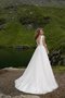 Robe de mariée plissage intemporel romantique luxueux avec ruban - photo 2