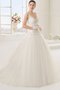 Robe de mariée en dentelle a eglise de lotus sans dos v encolure - photo 1