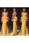 Robe de soirée sexy avec sans manches de sirène magnifique d'épaule asymétrique - photo 2
