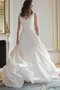 Robe de mariée vintage sobre de traîne courte maillot jusqu'au sol - photo 2