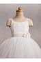 Robe de cortège enfant plissage naturel en tulle de mode de bal avec manche courte - photo 1