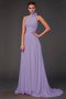 Robe demoiselle d'honneur longue avec chiffon de princesse avec zip avec fleurs - photo 19