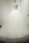 Robe de mariée textile en tulle de mode de bal de bustier cordon avec sans manches - photo 2
