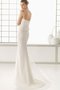 Robe de mariée avec perle a plage dans l'eglise de traîne courte salle interne - photo 2