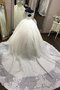 Robe de mariée textile en tulle appliques de traîne longue avec manche longue junoesque - photo 3