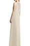 Robe demoiselle d'honneur longue ruché en chiffon ligne a bretelles spaghetti - photo 2