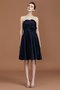 Robe demoiselle d'honneur merveilleux en satin col en forme de cœur avec fleurs naturel - photo 3