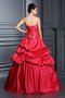 Robe de quinceanera longue textile taffetas jusqu'au sol de mode de bal de col en cœur - photo 2