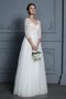Robe de mariée ligne a avec décoration dentelle de princesse enchanteur naturel - photo 6