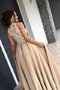 Robe de bal de princesse appliques en satin accrocheur naturel - photo 2