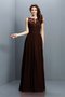 Robe demoiselle d'honneur plissage longue avec zip avec chiffon jusqu'au sol - photo 7