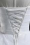 Robe de mariée facile plissage avec gradins avec lacets en organza - photo 2