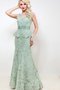 Robe de bal naturel trou serre avec manche courte longueur au ras du sol ruché - photo 2