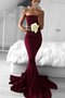 Robe de bal distinguee attirent plissage avec zip de sirène - photo 1