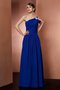 Robe de soirée longue plissage avec chiffon fermeutre eclair avec sans manches - photo 1