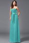 Robe demoiselle d'honneur longue naturel ligne a ceinture avec sans manches - photo 15