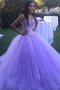 Robe de bal en tulle de traîne courte avec sans manches excellent de mode de bal - photo 1