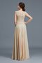 Robe mère de mariée naturel ligne a de princesse jusqu'au sol en chiffon - photo 2