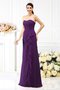 Robe demoiselle d'honneur plissé longue de bustier avec chiffon au drapée - photo 13