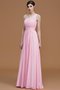 Robe demoiselle d'honneur naturel avec sans manches ligne a ruché d'épaule asymétrique - photo 28