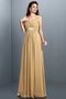 Robe demoiselle d'honneur naturel longue plissage fermeutre eclair avec fronce - photo 13